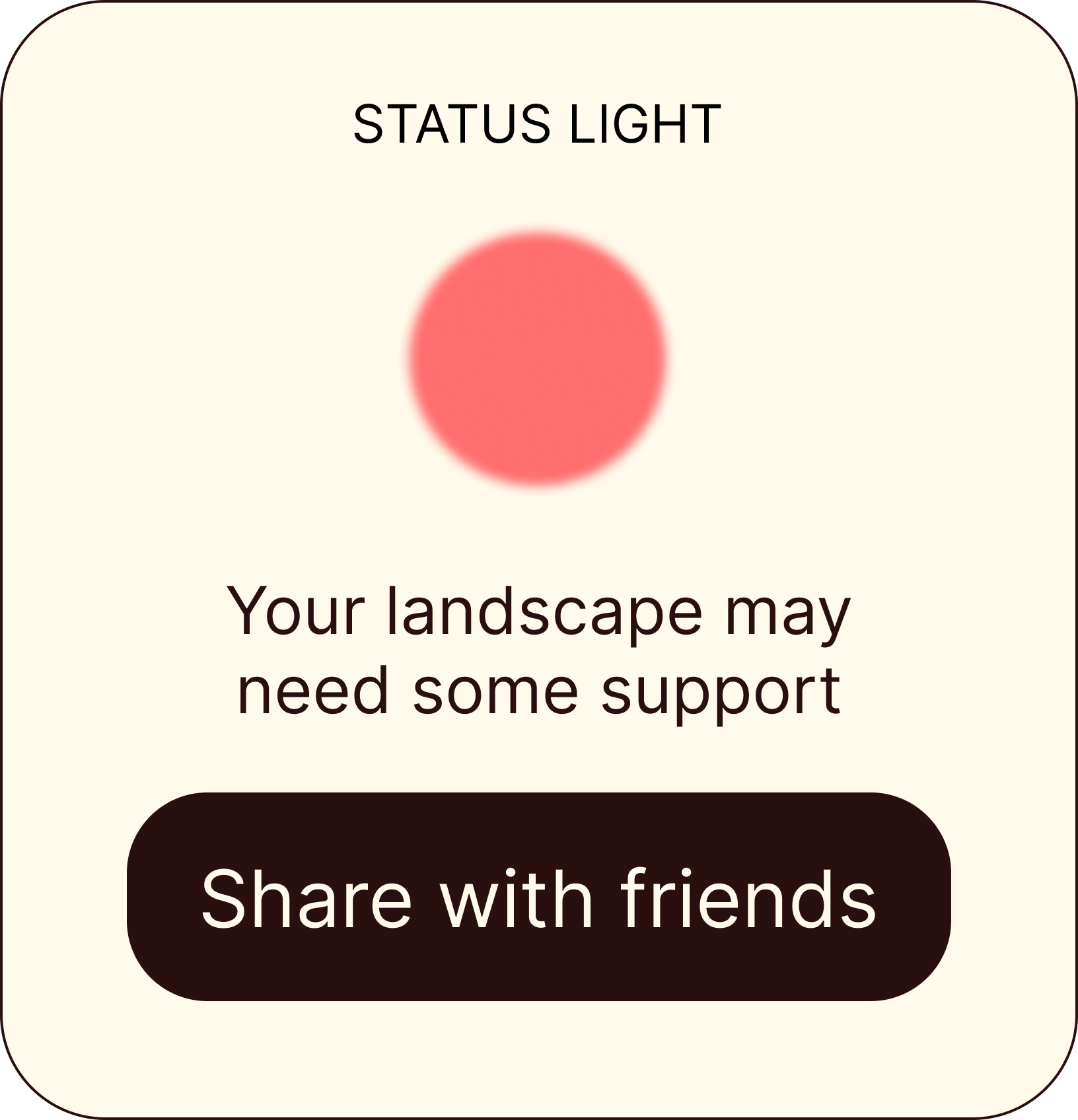 Status Light screen